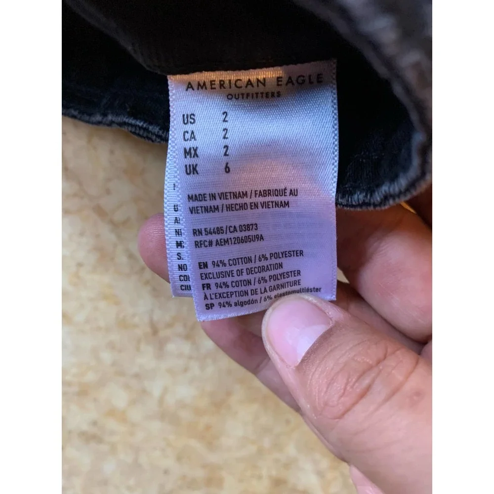 American Eagle size 2 High-Rise A-Line Skirt - Picture 6 of 7